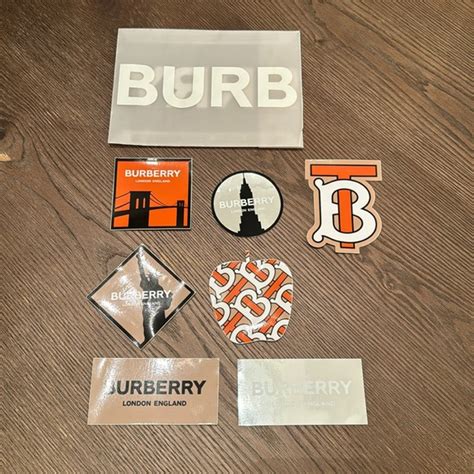 buy burberry sticker